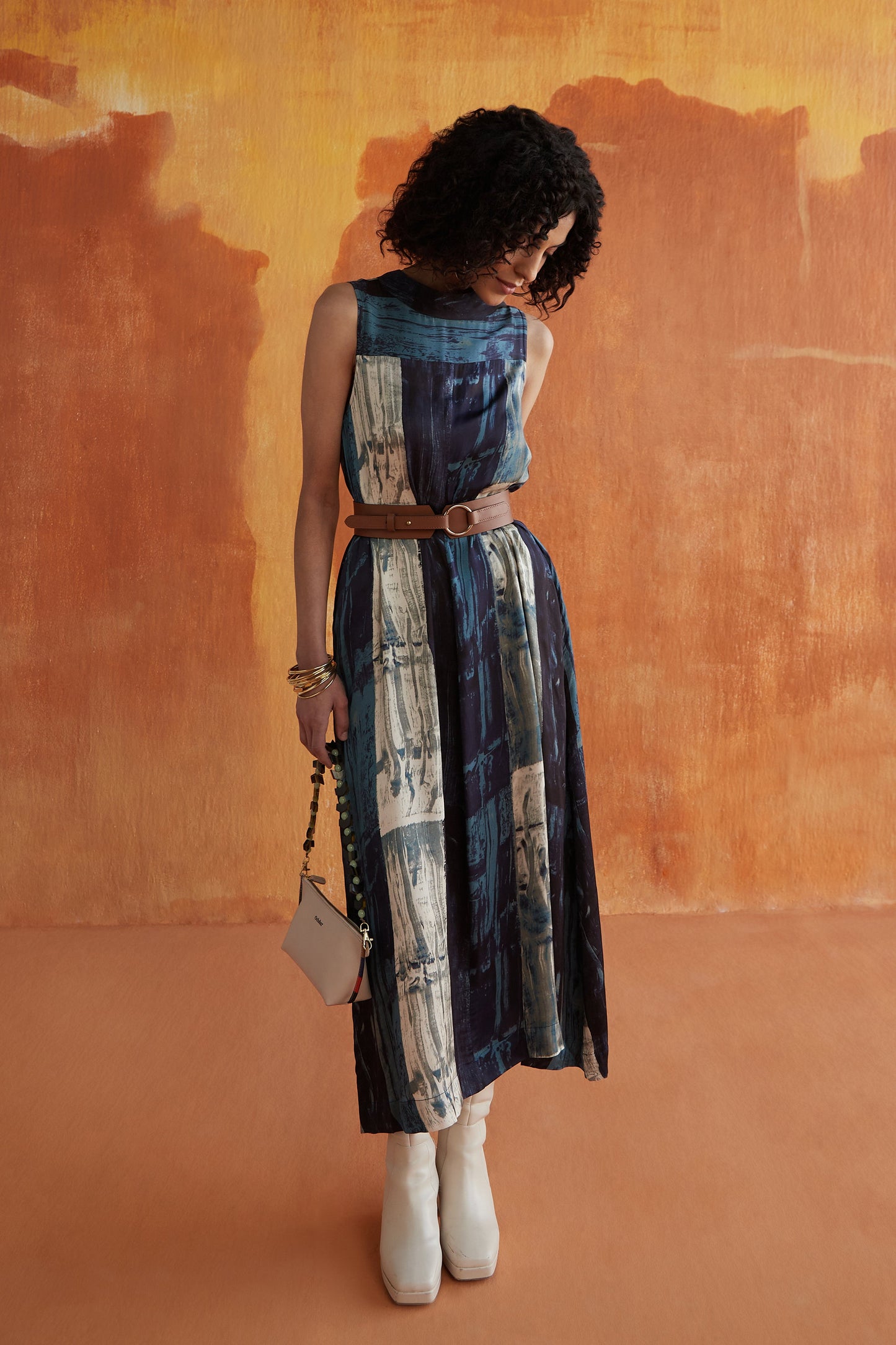 NEWYORK STYLE LONG DRESS- DRIP