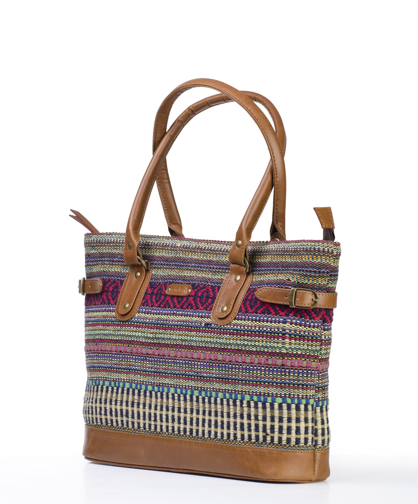 Tote- Red Durrie - October Jaipur