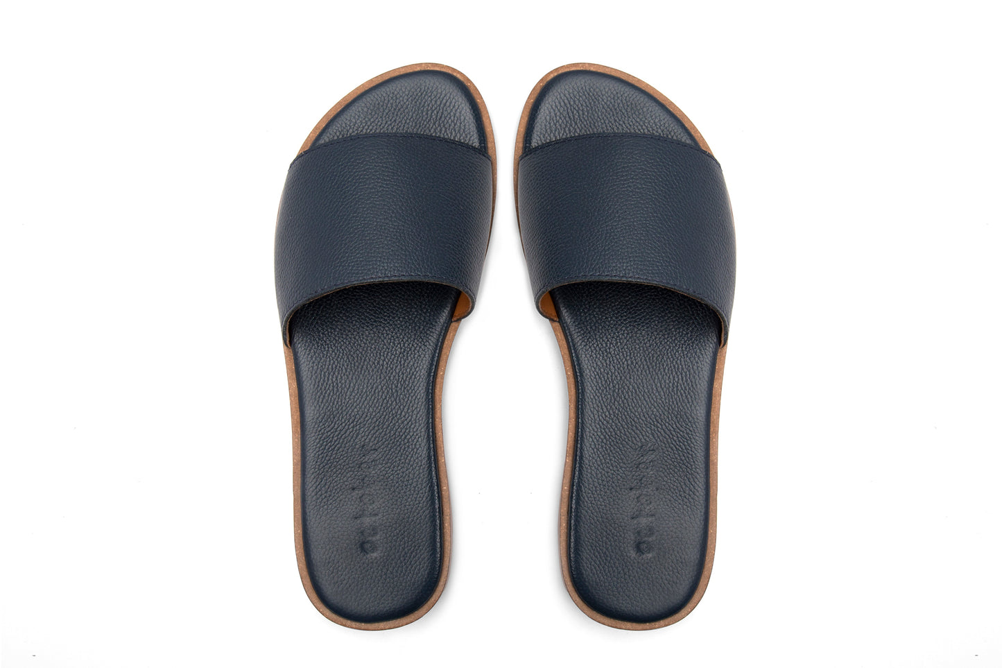 Single strap slides- BLUE - October Jaipur