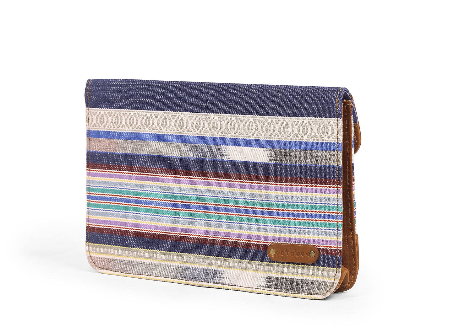 Pocket Book- Blue White Stripe - October Jaipur