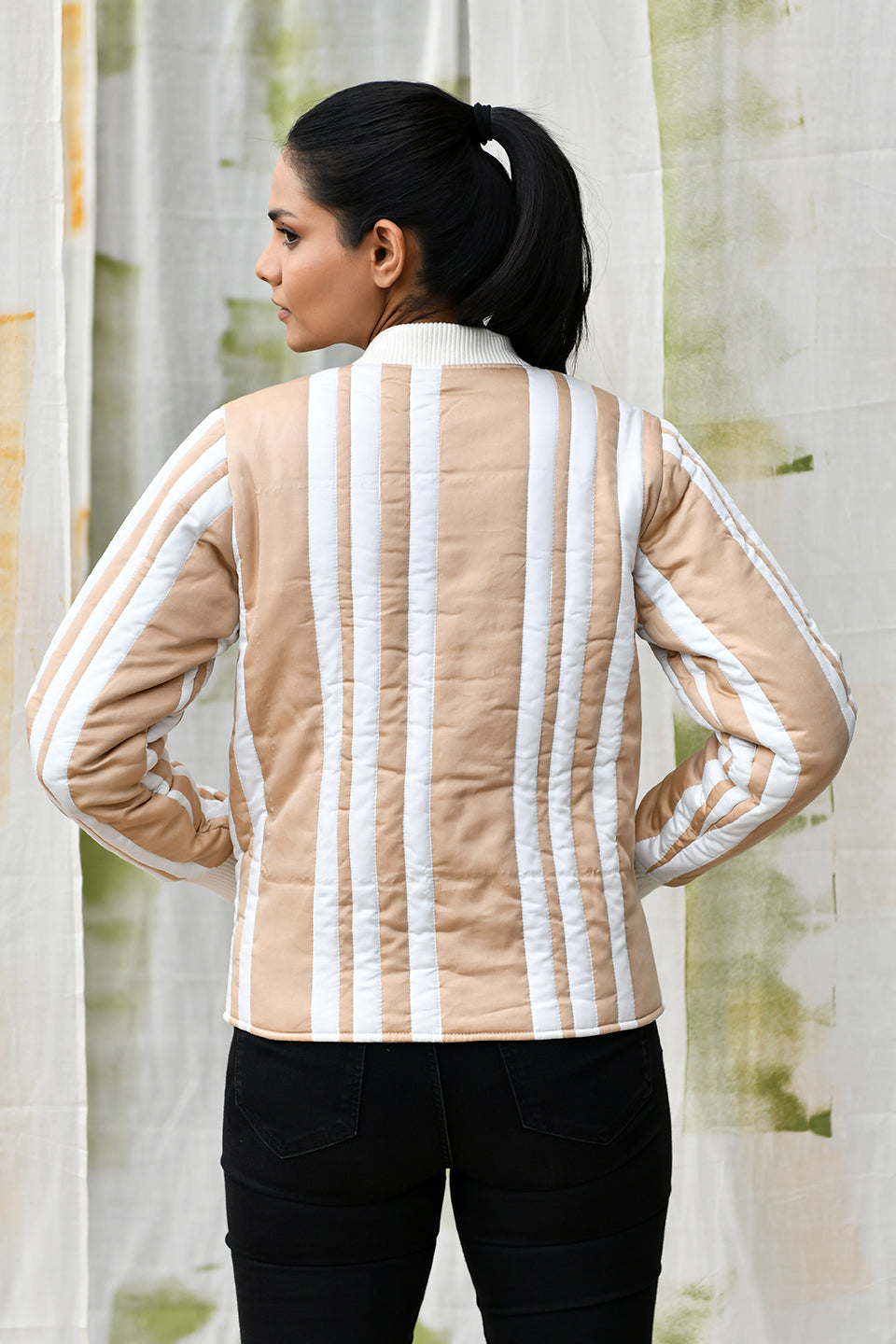 Saira-Button Down Jacket