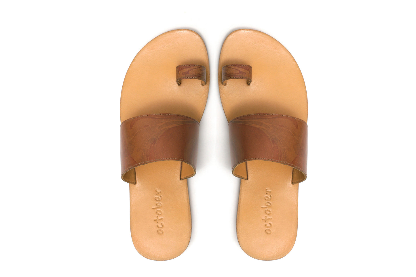 Vanshika Slippers- Tan - October Jaipur