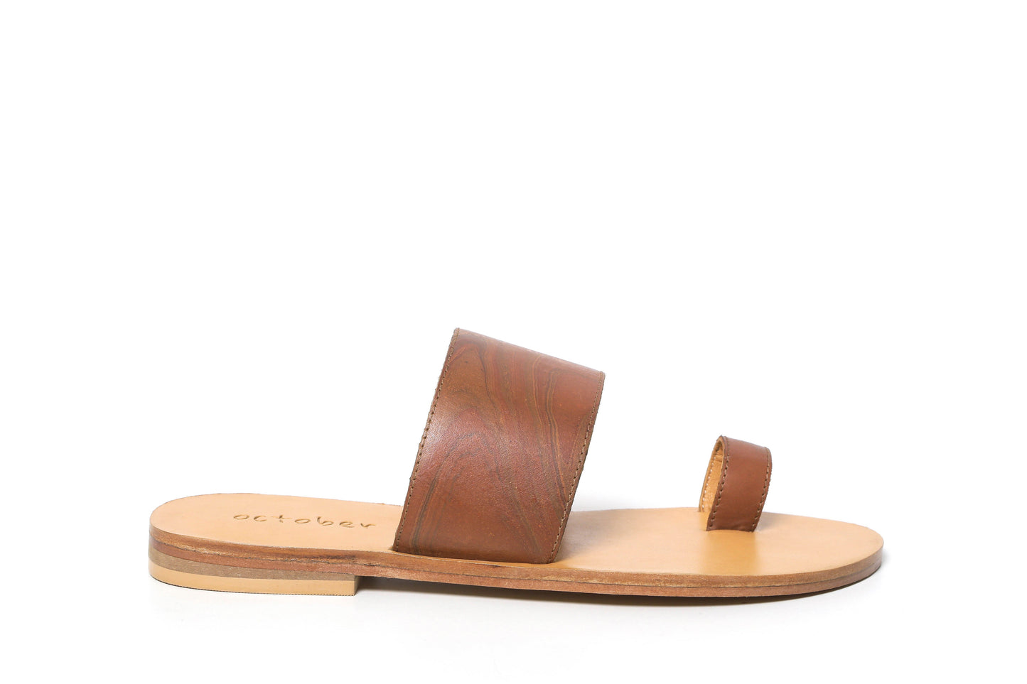 Vanshika Slippers- Tan - October Jaipur