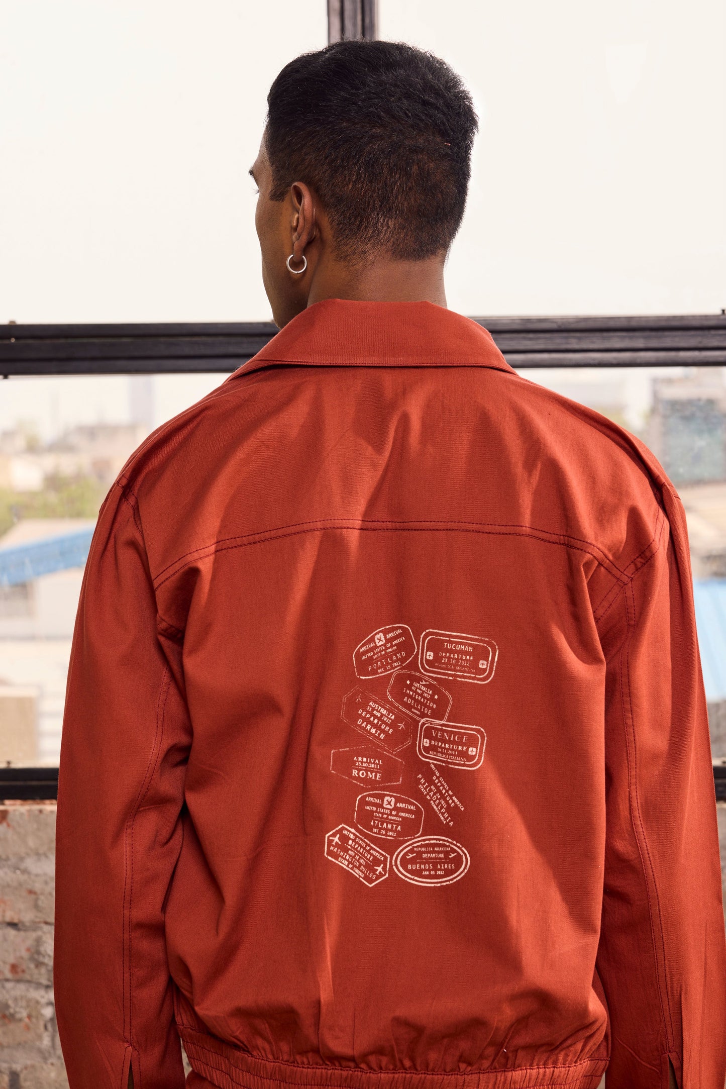 TRAVELLERS SET -CRAYON RED
