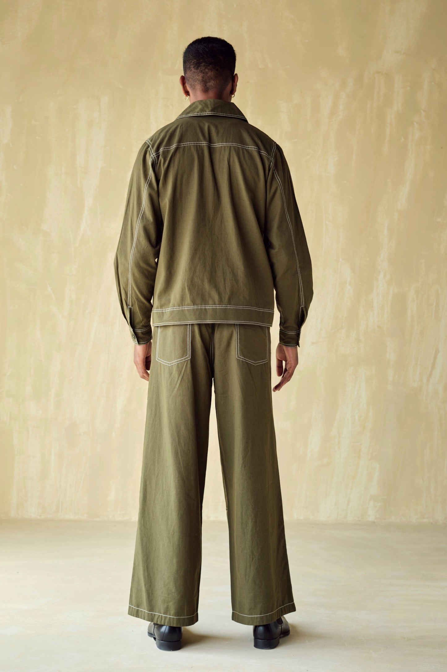 BRENDON BUTTON DOWN JACKET SET (SET OF 2)