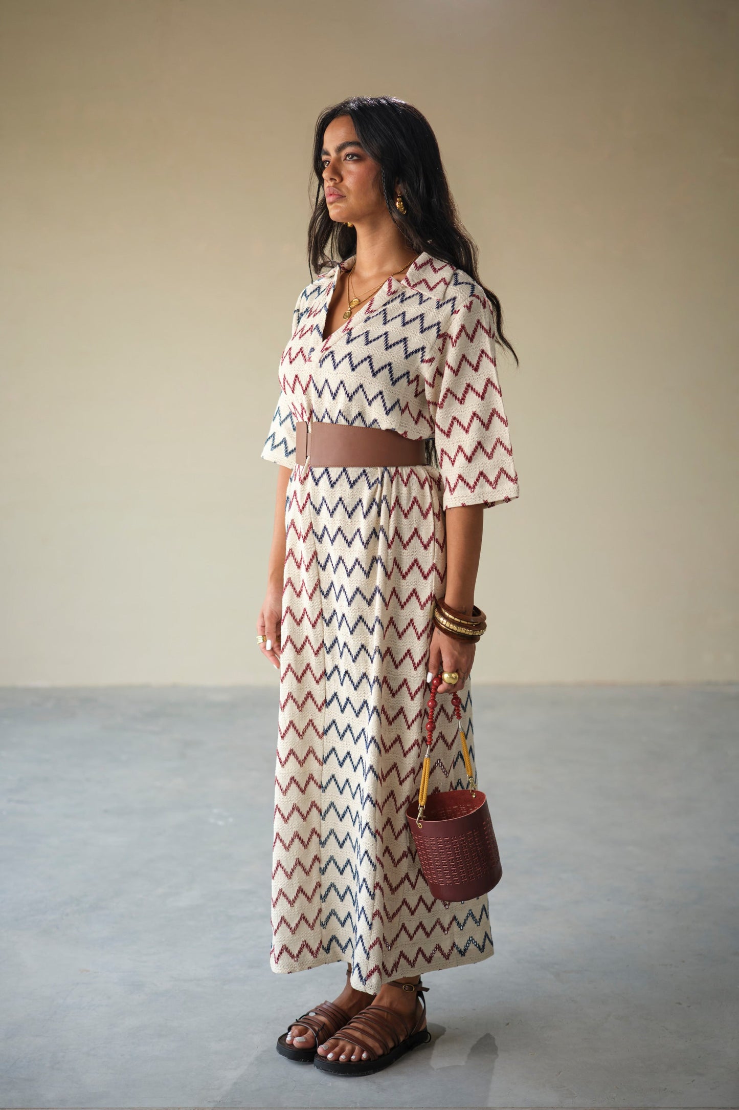 CROCHET VACATION DRESS-CHEVRON
