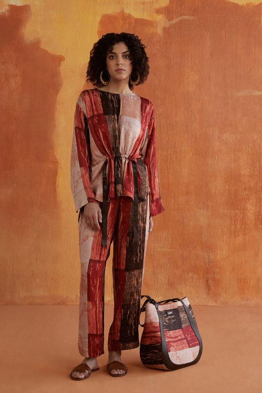 ROYCE GATHERED CO-ORD SET-DRIP