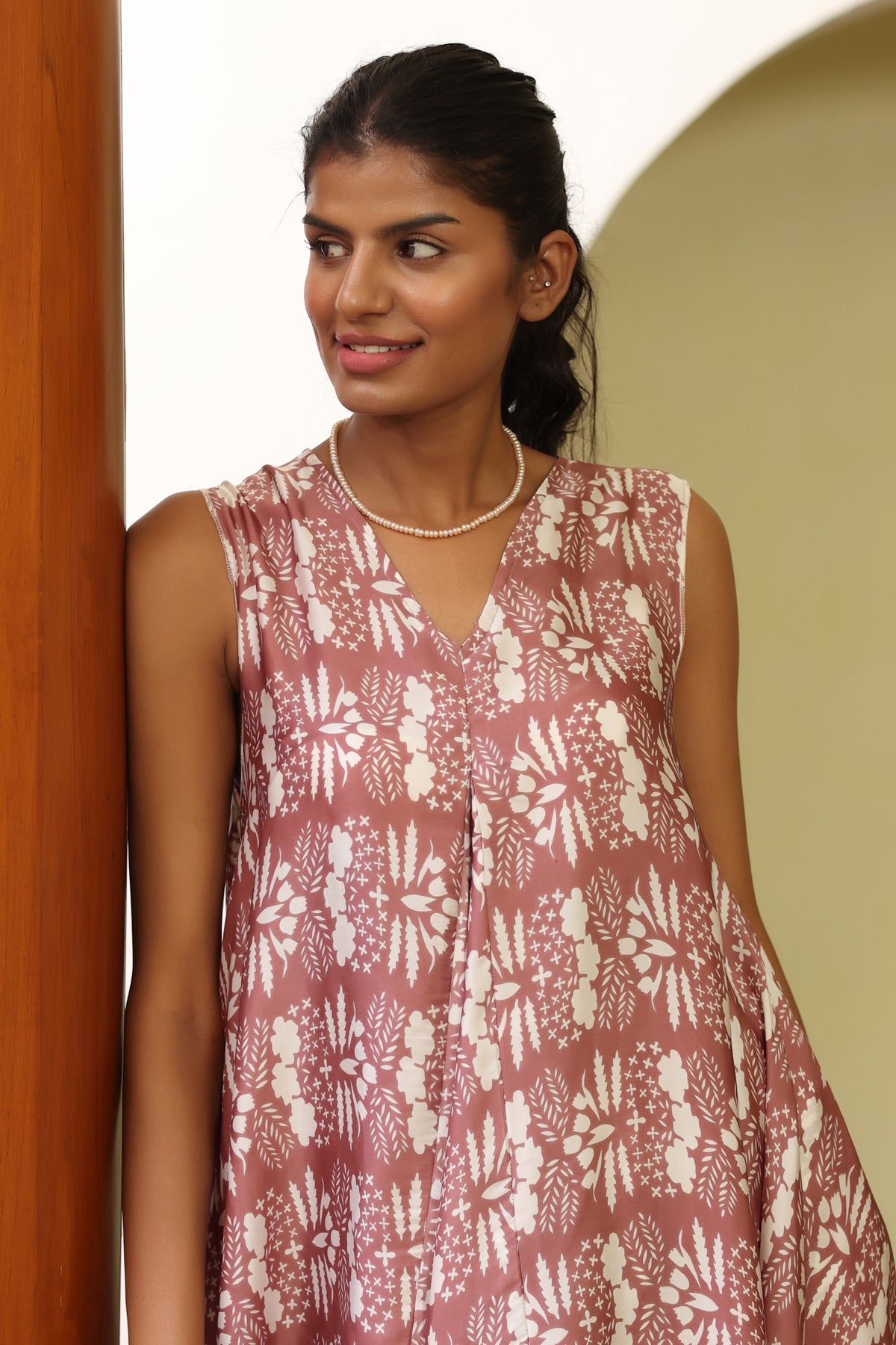 Swara Skirt Set- Silk Garden