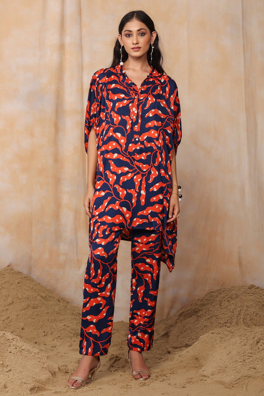SUVARNA KURTA SET-FLORA