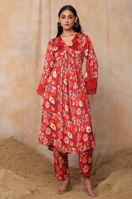 RIA KURTA SET-FLORAL