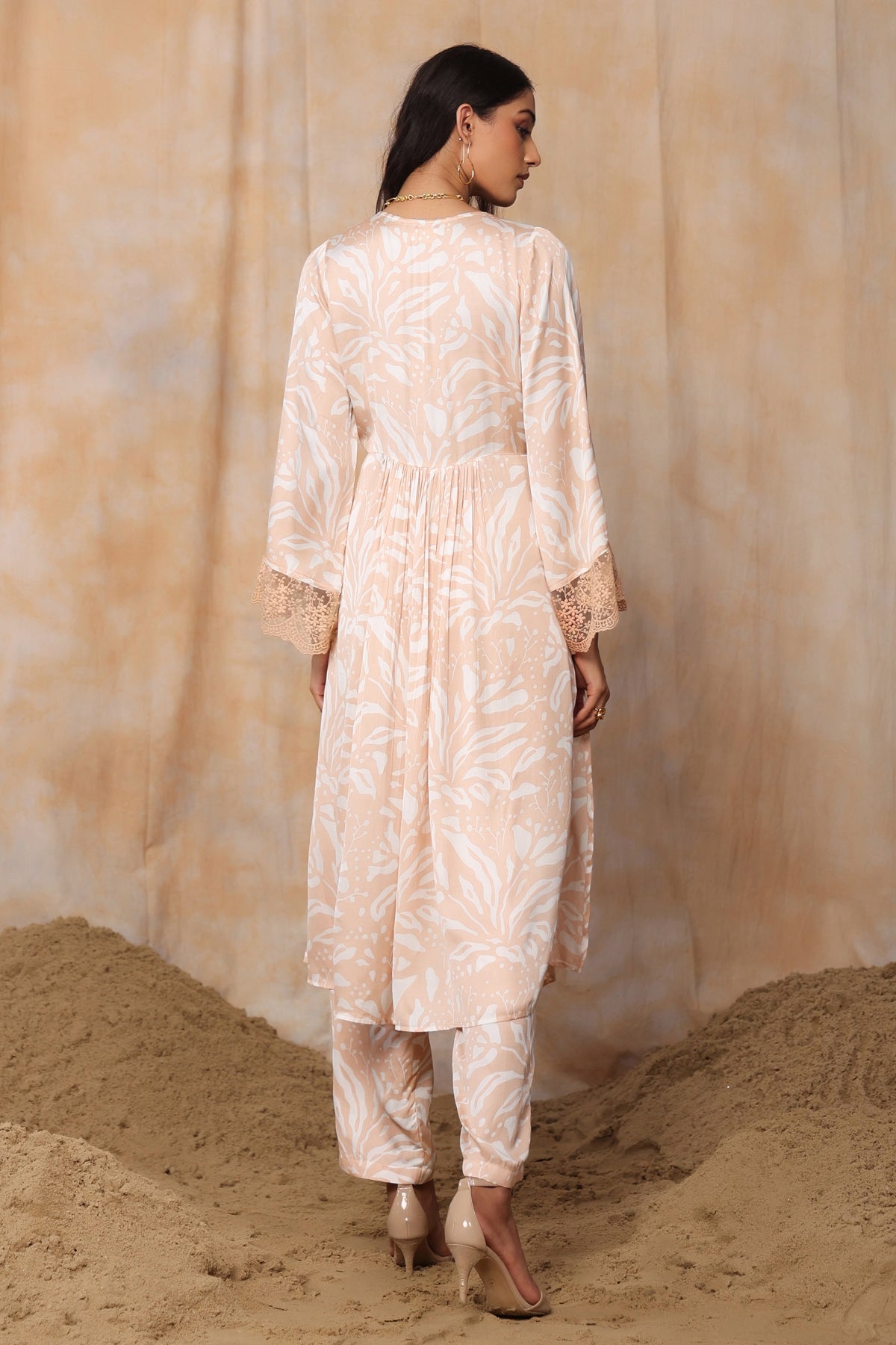 RIA KURTA SET-BLUSH