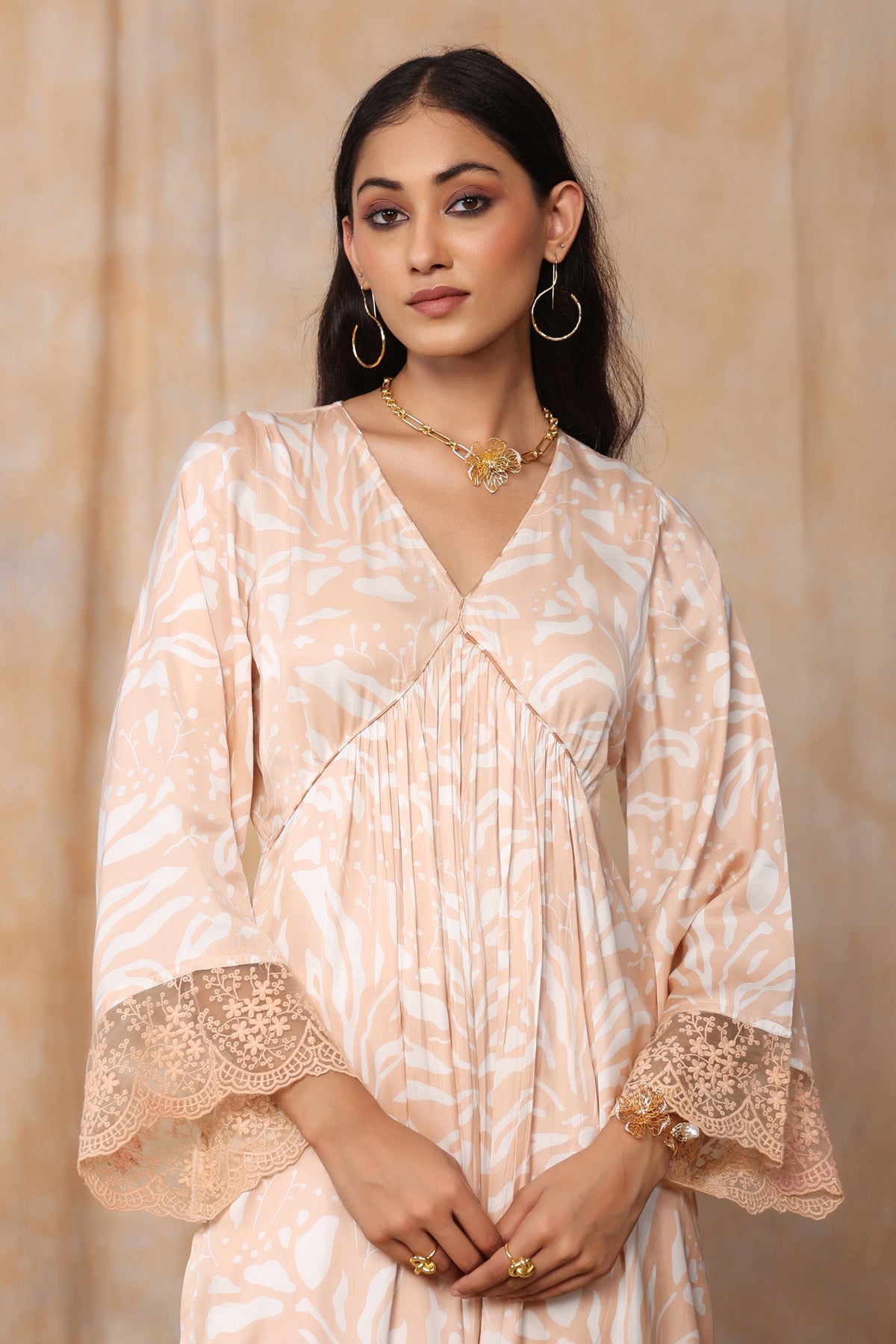 RIA KURTA SET-BLUSH