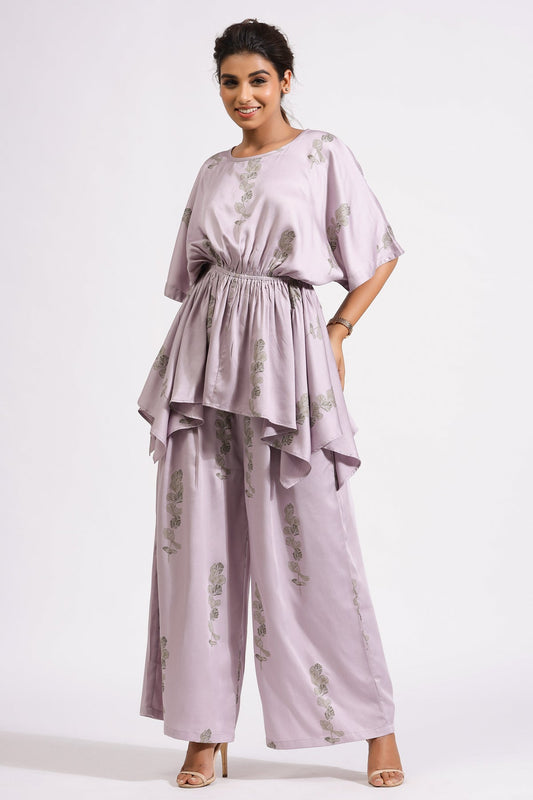 Westbury Co-ord Set-Purple - October Jaipur