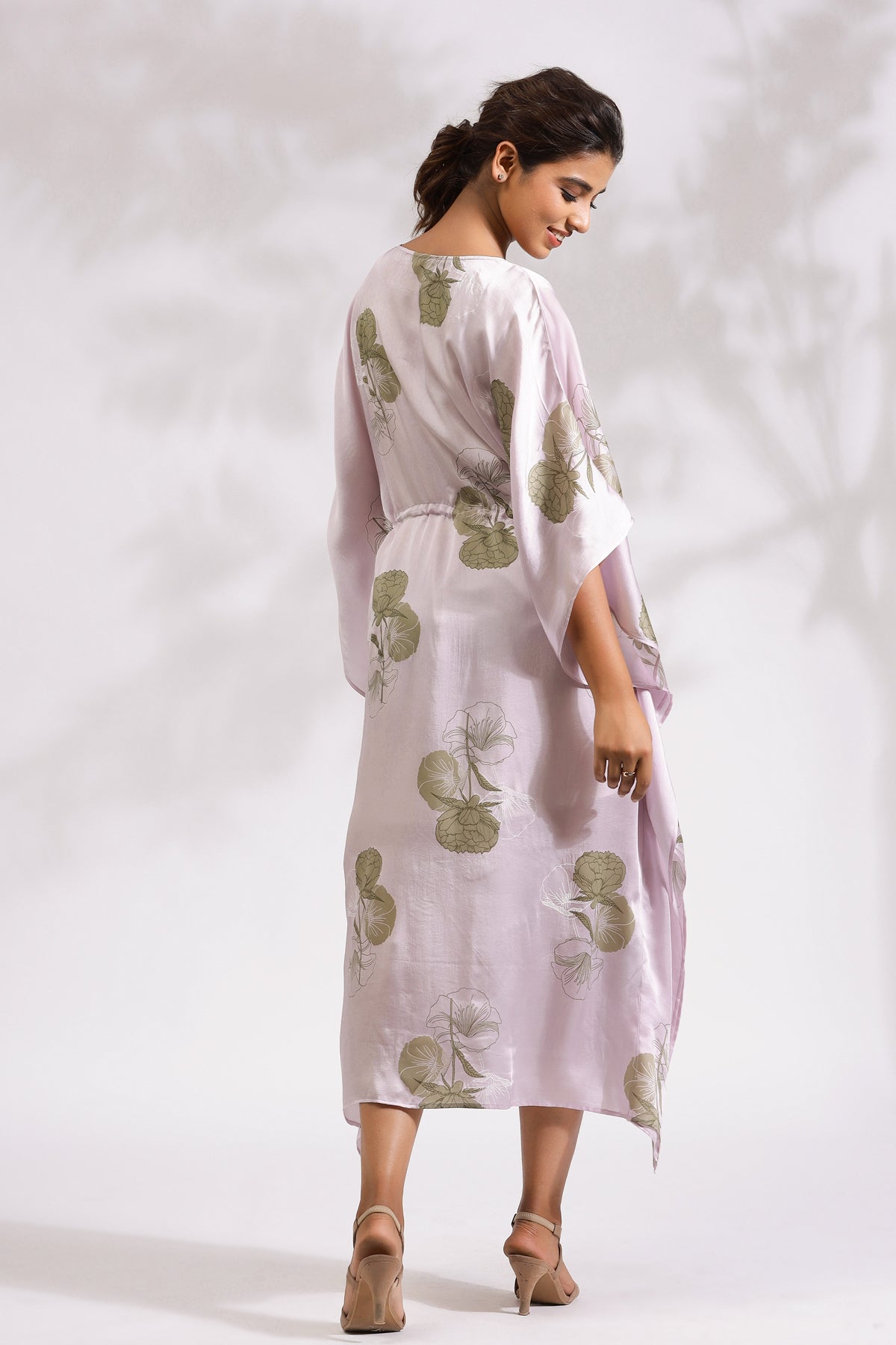 Mulberry Kaftan-Purple Rose - October Jaipur