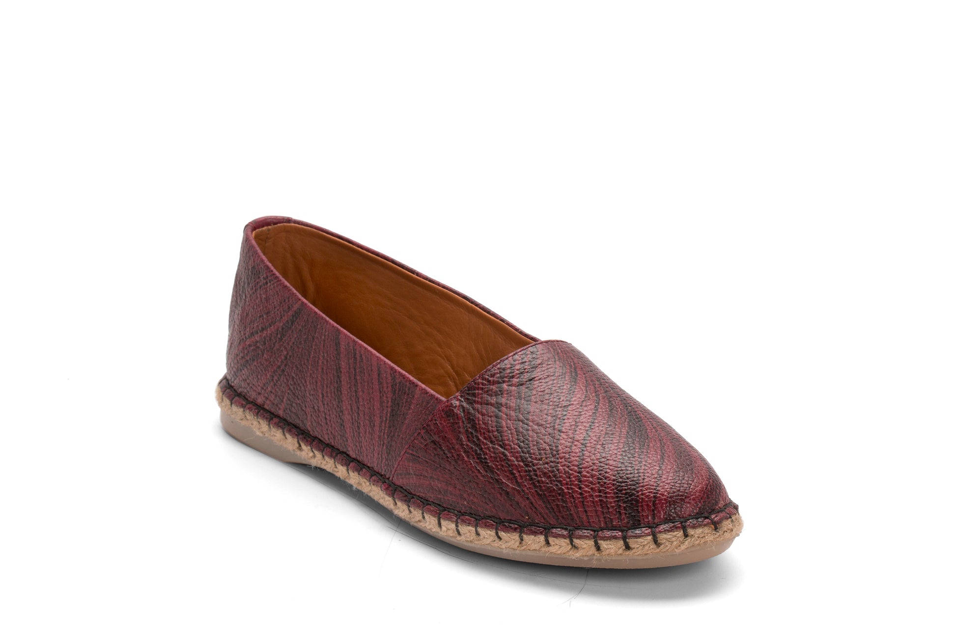 Espadrilles- MAROON - October Jaipur