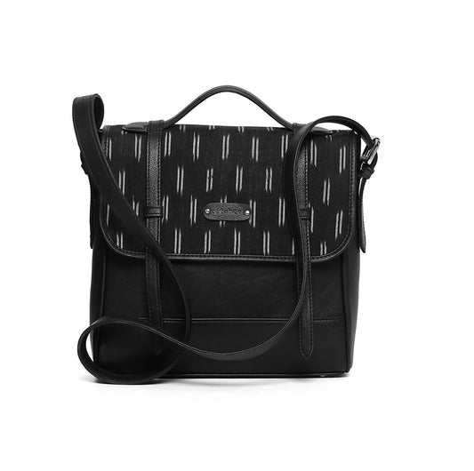 Saddle- Black Ikat - October Jaipur