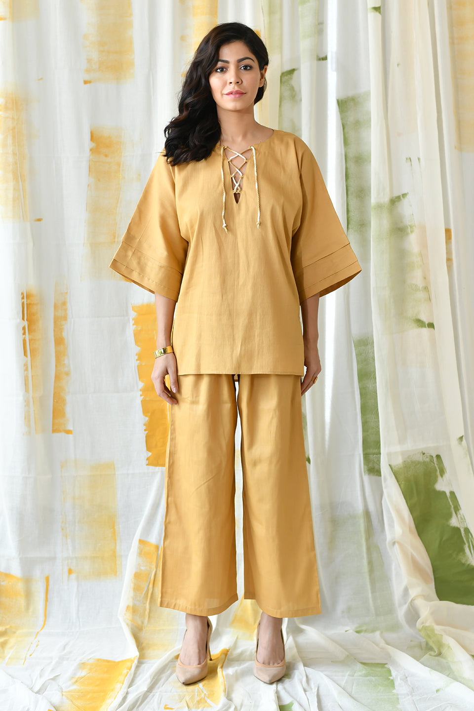 Wallis Co-ord Set-Tan