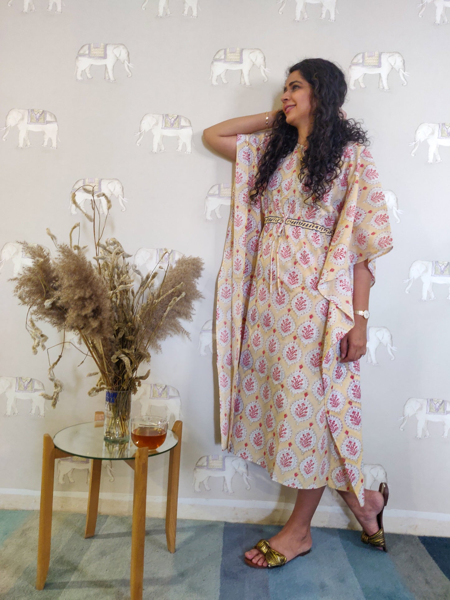 Rachel Cotton Kaftan