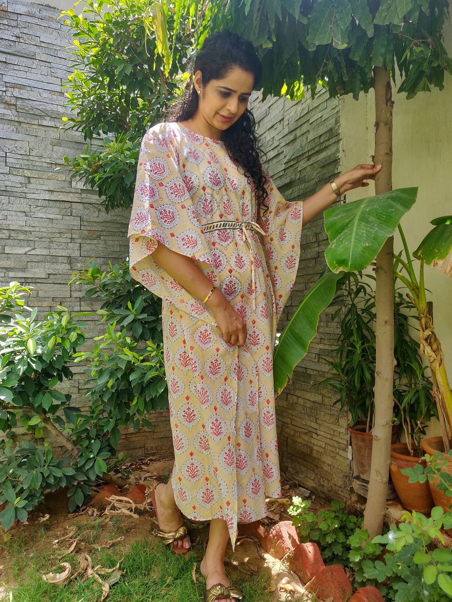 Rachel Cotton Kaftan