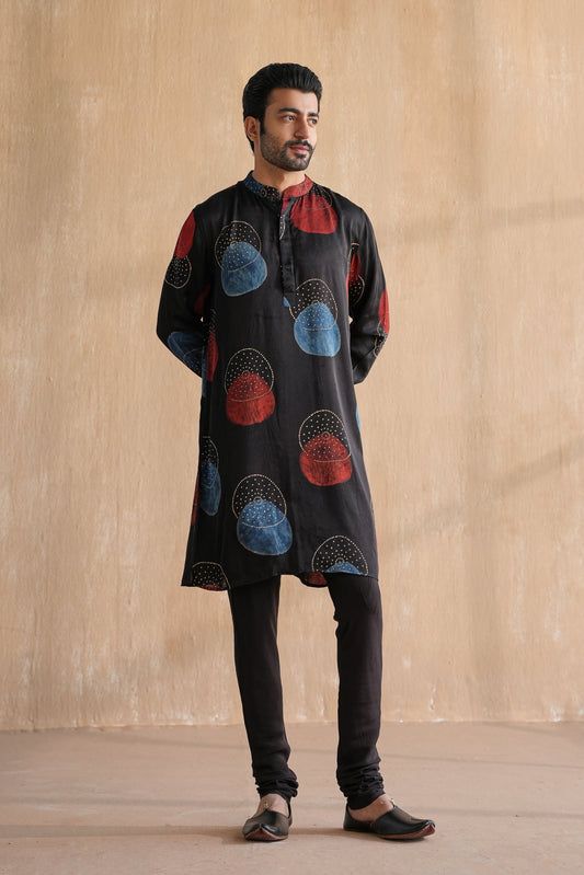 MANAV FESTIVE KURTA SET-AJRAK