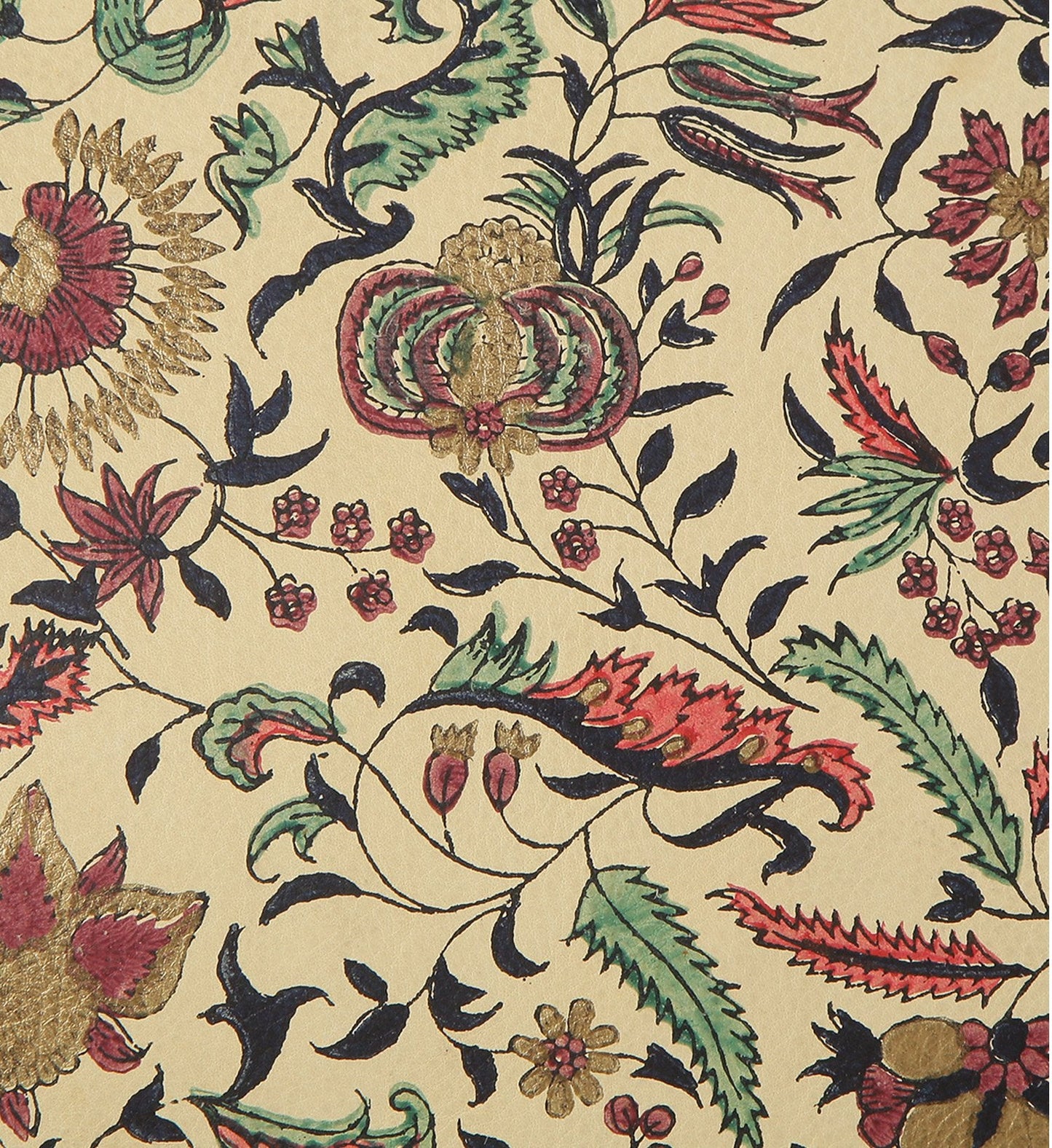 Jaipur Bagh- Cream Pillow - October Jaipur