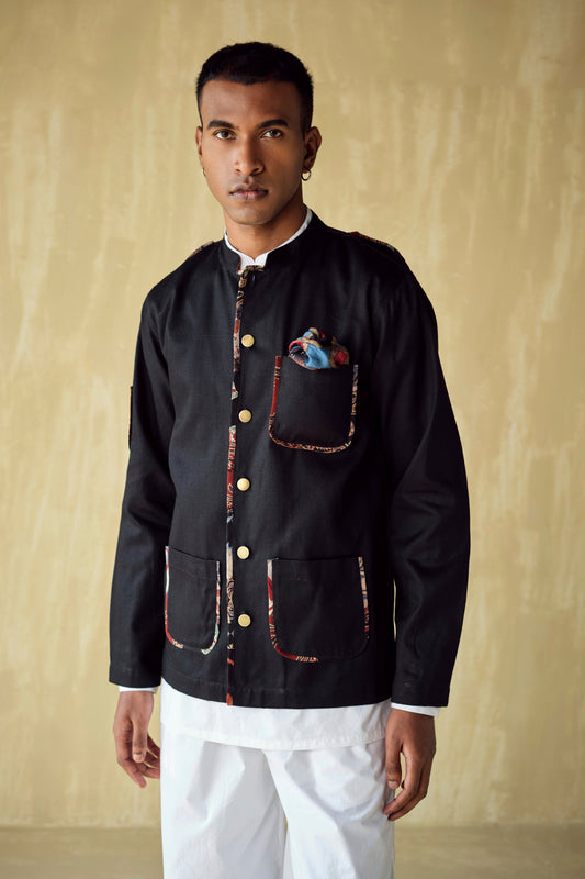 THE PATRIOT INDIE JACKET-BLACK