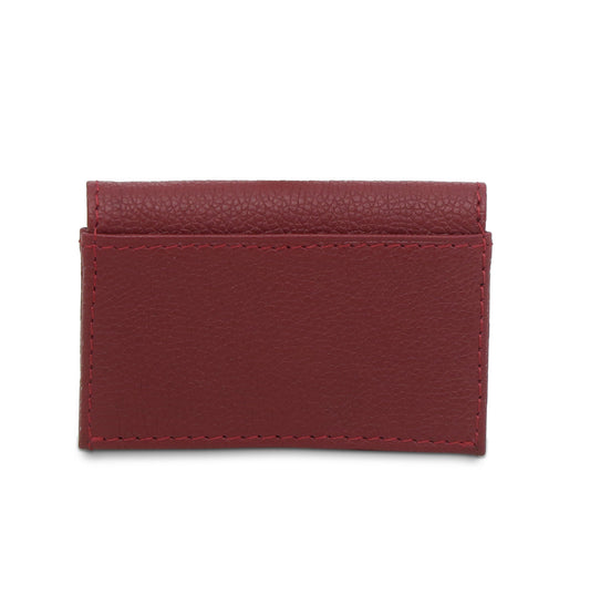 Meteor-Card Wallet Maroon - October Jaipur